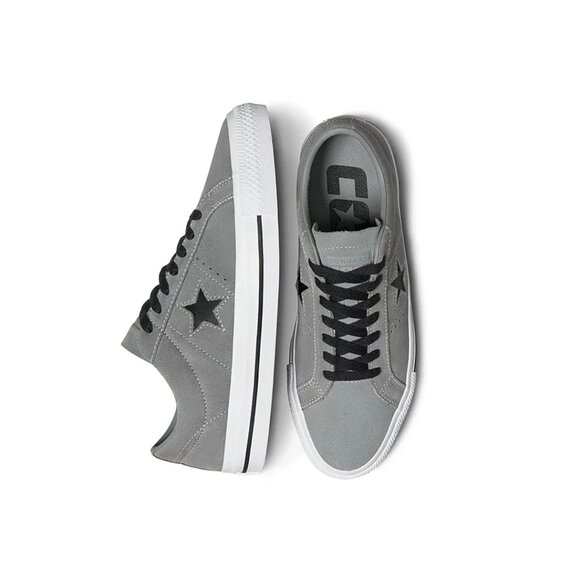 Converse One Star Pro Suede Low Classic Grey A11923C Skateboarding Shoes SZ 12 - Picture 15 of 16